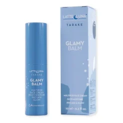 Latte & Luna Glamy Balm Stick Viso Idratante effetto glow 10ml per pelle luminosa e compatta