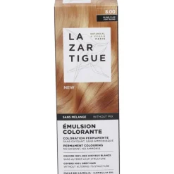 Lazartigue Emulsion Colorante 8.00 Blond Clair per Capelli Bianchi Tubo da 60 ml