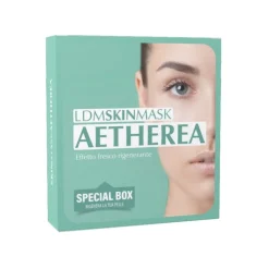 Ldm Skin Mask Aetherea maschera viso idratante e illuminante 4 maschere in tessuto da 25ml