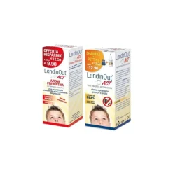 Lendinout Act Kit Antipidocchi per Eliminazione e Prevenzione 150ml + 100ml
