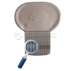 Lendix Pettine Antipidocchi In Acciaio per Rimozione Pidocchi 1 Pettine