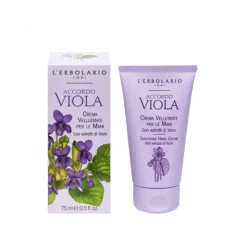 L'Erbolario Accordo Viola Crema Vellutante Mani per Mani Morbide e Protette 40 ml