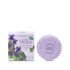L’Erbolario Accordo Viola Sapone per Detersione Delicata Viso e Corpo 100 g