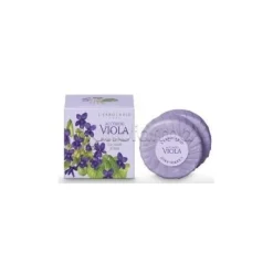 L’Erbolario Accordo Viola Sapone per Detersione Delicata Viso e Corpo 100 g
