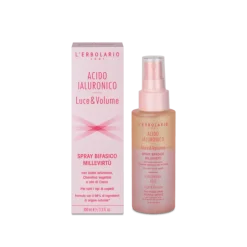 L'Erbolario Acido Ialuronico Luce&Volume Spray Bifasico Millevirtù per Capelli Voluminosi e Lucenti 100 ml