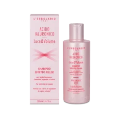 L'Erbolario Acido Ialuronico Luce&Volume Shampoo Effetto Filler per Volume e Idratazione 200 ml