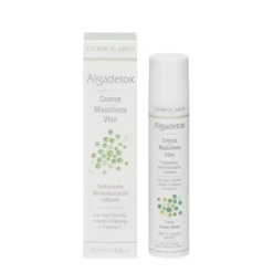 L'Erbolario Algadetox Crema Maschera Viso Trattamento Dermoriparatore 50 ml