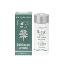 L’Erbolario Assenzio Fluido Dopobarba per Idratazione e Protezione Pelle 125 ml