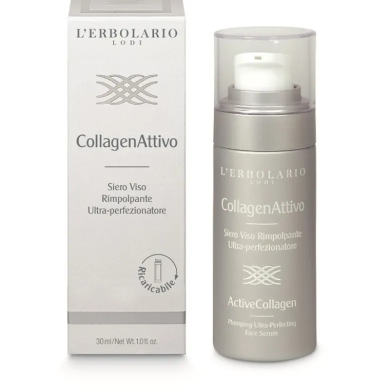 L'Erbolario CollagenAttivo Siero Viso Rimpolpante per Mattina e Sera 30 ml