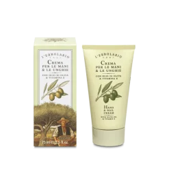 L'Erbolario Crema Mani e Unghie Nutriente per Mani Morbide e Unghie Forti 75 ml