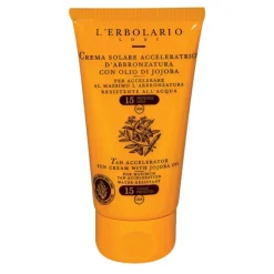 L'Erbolario Crema Solare Corpo Acceleratrice d'Abbronzatura SPF15 da 75 ml
