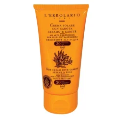 L'Erbolario Crema Solare per Pelli Ultrasensibili SPF 30 Viso e Corpo 75ml