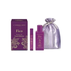 L'Erbolario Fico Beauty Kit Frutti Deliziosi Profumo 10 ml + Bagnocrema 100 ml