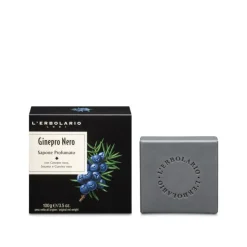 L'Erbolario Ginepro Nero Sapone purificante e tonificante 100 g