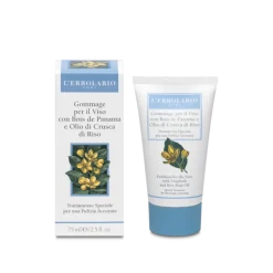 L'Erbolario Gommage Bois Panama scrub viso naturale per pulizia profonda 75 ml