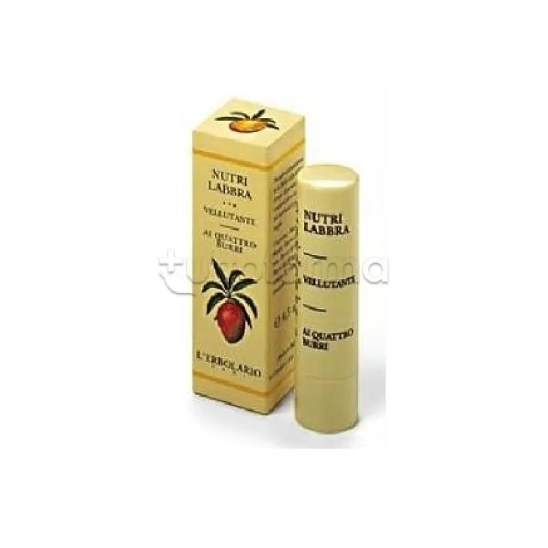 L'Erbolario Nutrilabbra Vellutante stick labbra nutriente e protettivo 4,5 ml