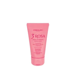 L’Erbolario 3 Rosa Crema Mani Nutrienti per Mani Morbide e Protette Tubo da 40 ml