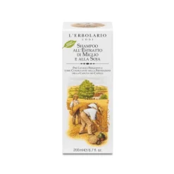 L'Erbolario Shampoo Miglio e Soia per Capelli Forti e Brillanti 200 ml