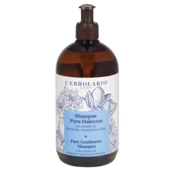 L'Erbolario Shampoo Pura Dolcezza per Lavaggi Frequenti 500 ml