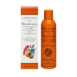 L'Erbolario Shamposole per Eliminare Sale e Sabbia dai Capelli 200 ml