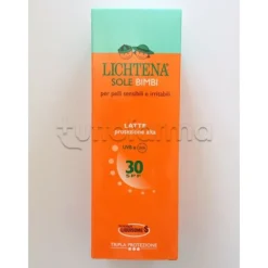 Lichtena Bimbi Latte Solare Protezione Alta SPF 30 100 ml