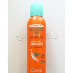 Lichtena Bimbi Latte Solare Spray Nebulizzante Protezione Alta SPF 50+ 150 ml