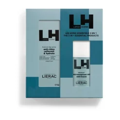 Lierac Coffret Homme Fluido Anti-età e Deodorante per Pelle Tonica e Fresca 2x50ml