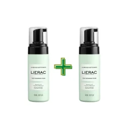 Lierac Duo Mousse Struccante Viso Bipack 2 Flaconi da 150 ml