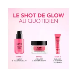 Lierac Glow Fresh Crema Rimpolpante Illuminante e Idratante Ricarica 50ml