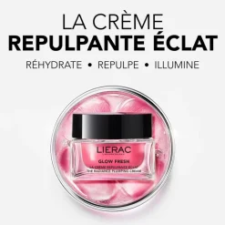 Lierac Glow Fresh Crema Rimpolpante Illuminante e Idratante Ricarica 50ml