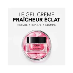 Lierac Glow Fresh Gel Crema Rimpolpante Illuminante Viso 50ml