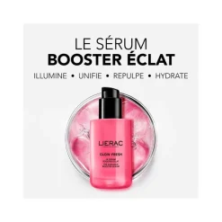 Lierac Glow Fresh Siero Potenziatore di Luminosità Rimpolpante Viso 30ml