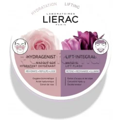 Lierac Maschera Hydragenist e Lift Integral Idratante e Tonificante 2X6ml
