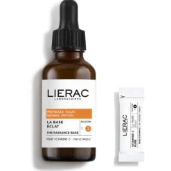Lierac Protocollo Eclat Siero Antietà Viso Vitamina C Pura 30ml + 14 Bustine