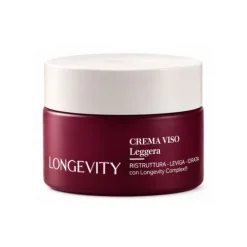 Longevity Crema Viso Leggera Texture Fresca Pelli Normali e Miste 50 ml