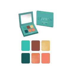 Lovren Armocromia Palette Spring Cofanetto 6 Ombretti Occhi Stagione Primavera