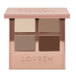 Lovren Daily Nude Palette dai Toni Caldi e Naturali 4 Colori 6,4 g