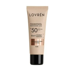 Lovren Fondotinta SPF 50 3 in 1 Tonalità Fair Illuminante Coprenza Modulabile 25 ml