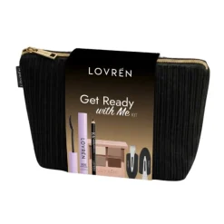 Lovren Get Ready With Me Kit Natale 2026 Mascara + Matita + Palette + Pochette Omaggio