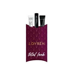 Lovren Kit Luxury Total Look Cofanetto Natale M1 Mascara+ JLR Acido Ialuronico+ EC3 Contorno Occhi