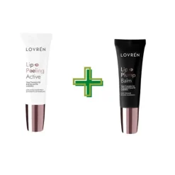 Lovren Lip Plump Duo Cofanetto Natale 2026 Lip Peeling Esfoliante + Lip Balm