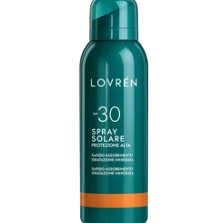 Lovren Spray Solare Viso e Corpo Invisibile SPF30 200ml