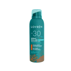 Lovren Spray Solare Viso e Corpo Resistente all'Acqua SPF30 150ml