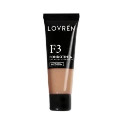Lovrén Fondotinta Idratante F3 Medium con Acido Ialuronico 25ml
