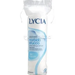 Lycia Dischetti di Cotone Struccanti Viso e Occhi 80 Pezzi