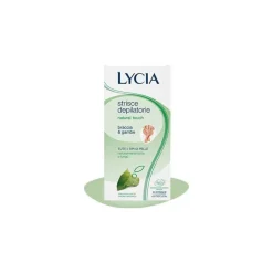 Lycia strisce depilatorie naturale per Depilazione Delicata 20 Strisce + 2 Salviettine