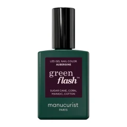 Manucurist Green Flash Aubergine Smalto Semipermanente LED 15ml