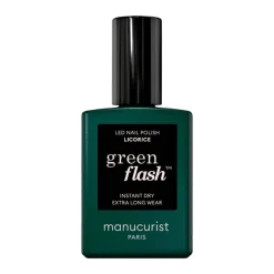 Manucurist Green Flash Licorice Smalto Semipermanente LED 15ml