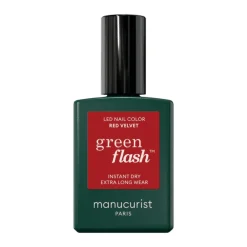 Manucurist Green Flash Red Velvet Smalto Semipermanente LED 15ml