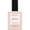 Manucurist Green Shimmery Top Coat Smalto Fissante Golden per Manicure Brillante Flacone da 15 ml